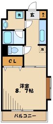 メイユールビジュの物件間取画像